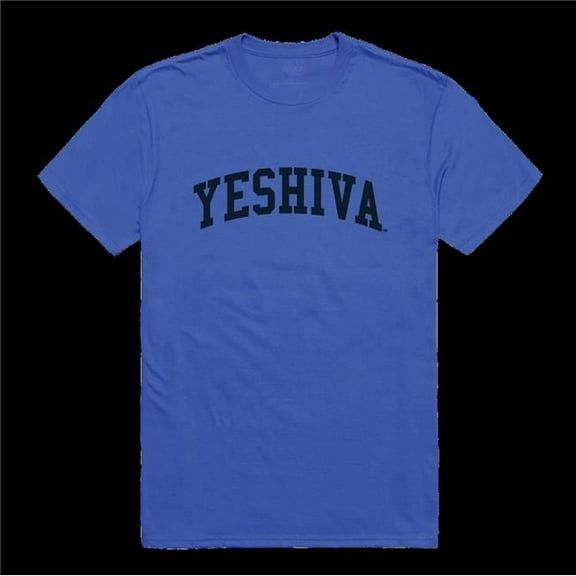 Yeshiva University Maccabees College T-Shirt, Royal - Medium