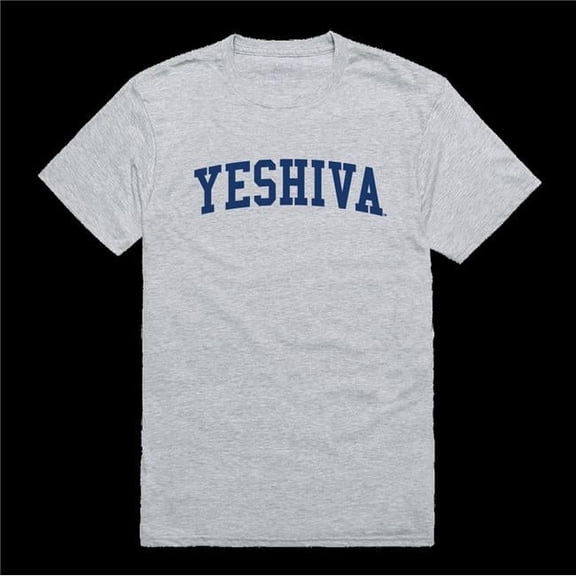 Yeshiva University Maccabees Game Day T-Shirt, Heather Grey - Small