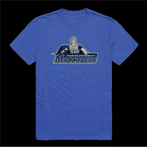 Yeshiva University Maccabees The Freshmen T-Shirt, Royal - 2XL