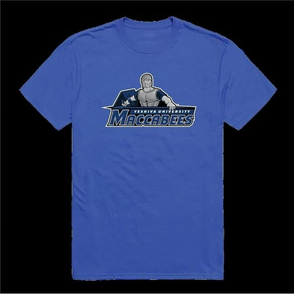 Yeshiva University Maccabees The Freshmen T-Shirt, Royal - Extra Large