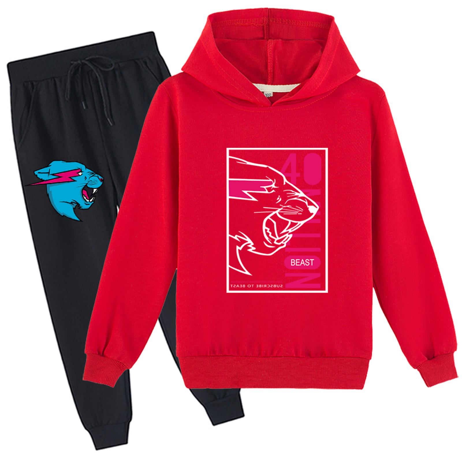 ESHOO Girls Fall Outfits 2 Piece Kids Velour Tracksuit Ruffle Long Sleeve Sweatshirt Sweatpants Cute Clothing Sets 2-10Y