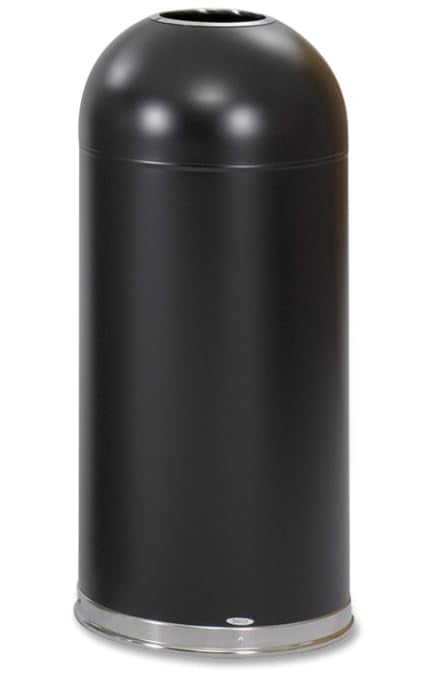 Yeshouse 17 Gallon Tall Stainless Steel Trash Can, 65L Round Open Top ...