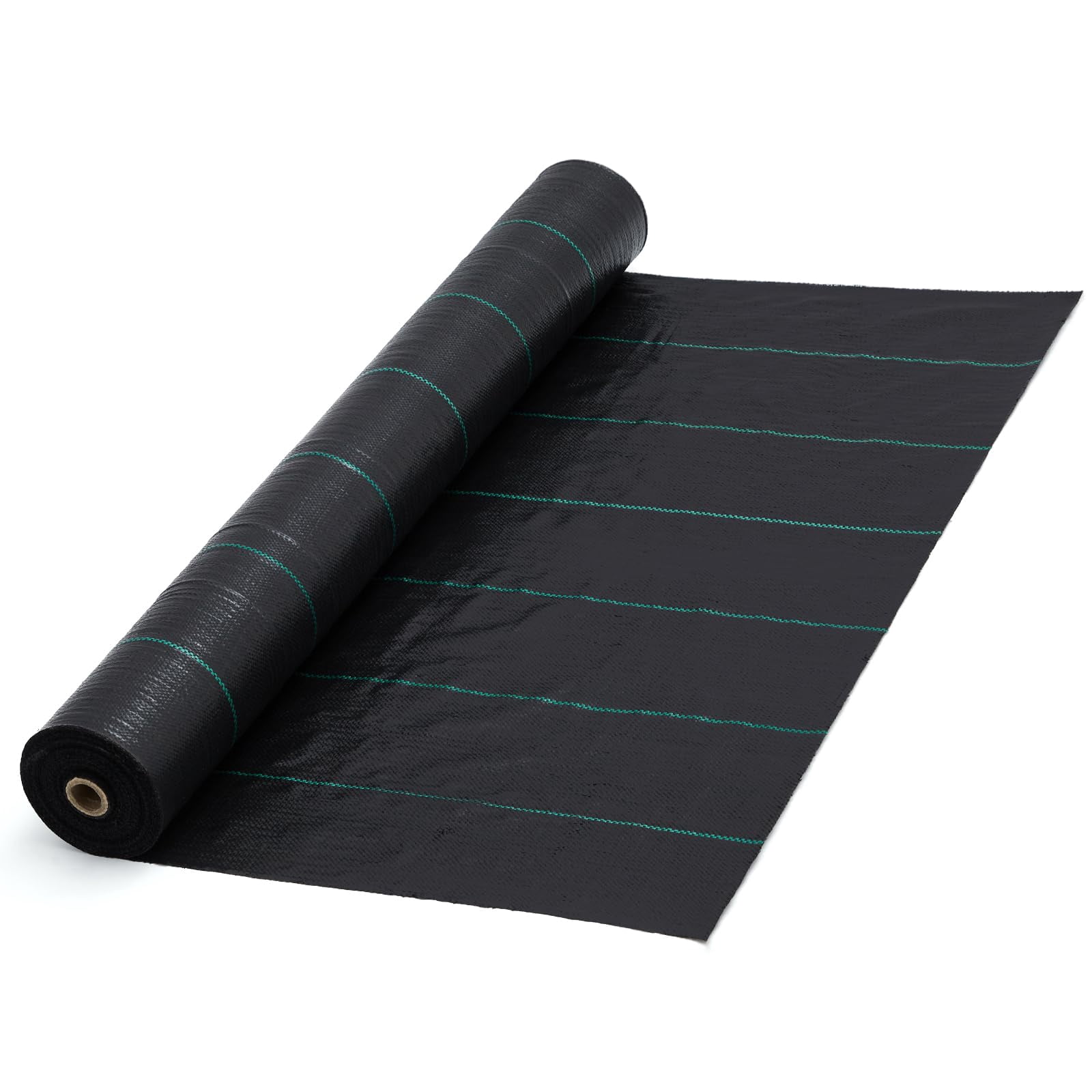 Yeshouse 3 x 300 FT Weed Barrier Fabric Roll – Durable Landscape Fabric, Air & Water Permeable Weed Block for Gardening, Greenhouse, Driveway, Flower Bed