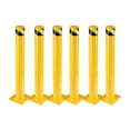 Yeshouse 6Pcs Safety Bollard, Iron Traffic Isolator