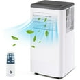 thumbnail image 1 of Yeshouse 8,000 BTU 3-in-1 Portable AC Unit with Cool/Fan/Dehumidifier, for Rooms Up to 350 Sq.Ft, Remote, 90° Oscillation, 51 dB Quiet, Washable Filter, Easy Install Window Kit, Home Office Bedroom, 1 of 9