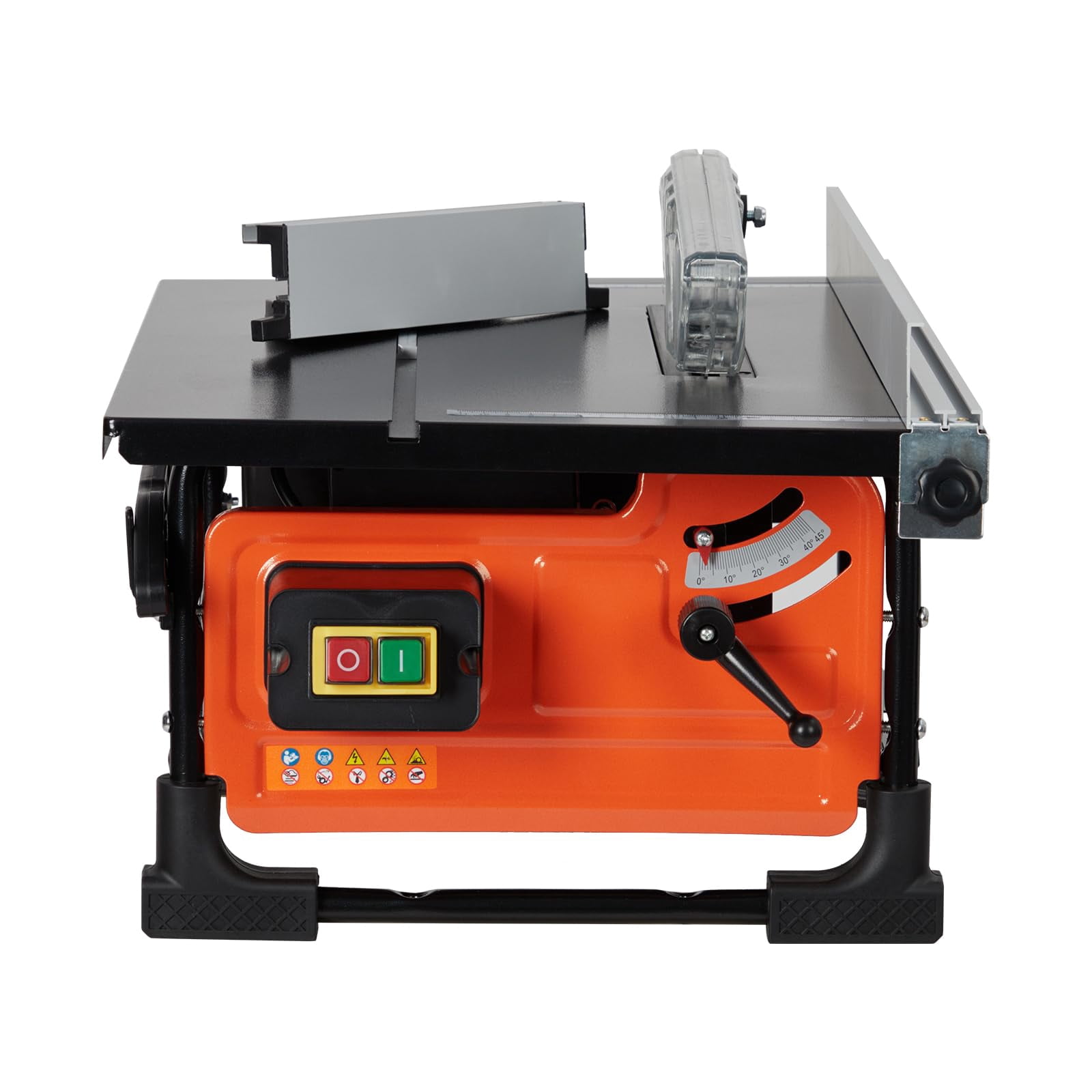 Yeshouse 8-inch Table Saw for Jobsite, 6.7-Amp Copper Motor, Cutting Speed up to 3576RPM, 24T Blade, Compact Portable Table Saw Kit, with Sliding Miter Gauge DIY Woodworking and Furniture Making