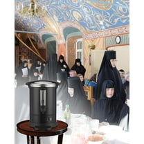 Yeshouse Commercial Coffee Urn - 110 Cups Electric Coffee Dispenser with Double Wall Insulation, Large Capacity Hot Water Urn for Wedding, Party, Catering & Office Meetings