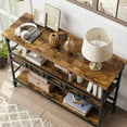 thumbnail image 1 of Yeshouse Entryway Table, Console Table with 3-Tier, 43" Entryway Table with Storage, for Entryway, Living Room, Hallway, 1 of 7