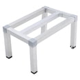 thumbnail image 1 of Yeshouse ExploreHorizon Aluminum Dunnage Rack| 1000 Lb Capacity Heavy Duty Storage Shelf | NSF Certified Low Platform for Kitchen, Restaurant, Supermarket, Grocery Store, Floor Protection, 1 of 7
