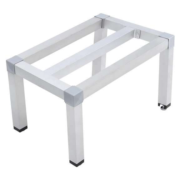 Yeshouse ExploreHorizon Aluminum Dunnage Rack| 1000 Lb Capacity Heavy Duty Storage Shelf | NSF Certified Low Platform for Kitchen, Restaurant, Supermarket, Grocery Store, Floor Protection