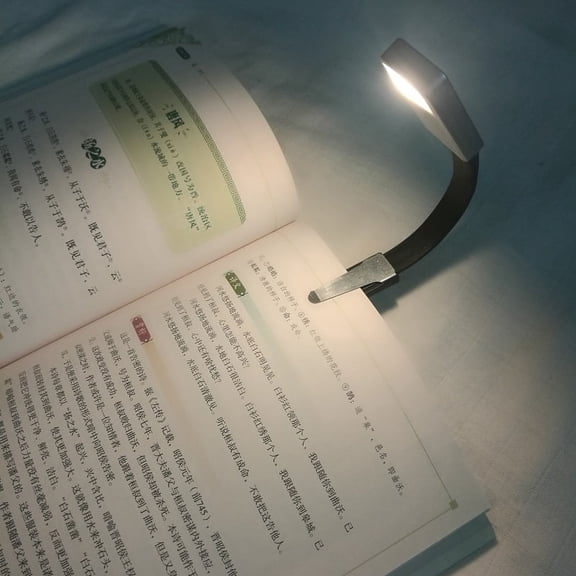 Yeshouse Flexible Dimming Mini Eye Protection USB Clip Book Light for Reading