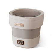 Yeshouse Foldable Mini Washing Machine and Dryer, 12L Portable Washer for Socks, Baby Clothes, Small Apartments
