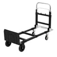thumbnail image 1 of Yeshouse Folding Convertible Hand Truck, 220lbs Load Carbon Steel Dolly with Wheels for Home, Warehouse, Office, 1 of 8