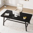 thumbnail image 1 of Yeshouse Industrial Style Dining Table, 70.87" Wood & Metal Table, Seats 6-8, Sturdy Gray Table for Kitchen, Dining Room, 1 of 5