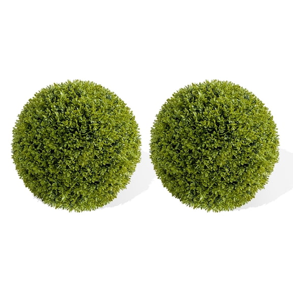 Yeshouse Large Topiary Flower Balls, Indoor/Outdoor, 16" (2 Pack)