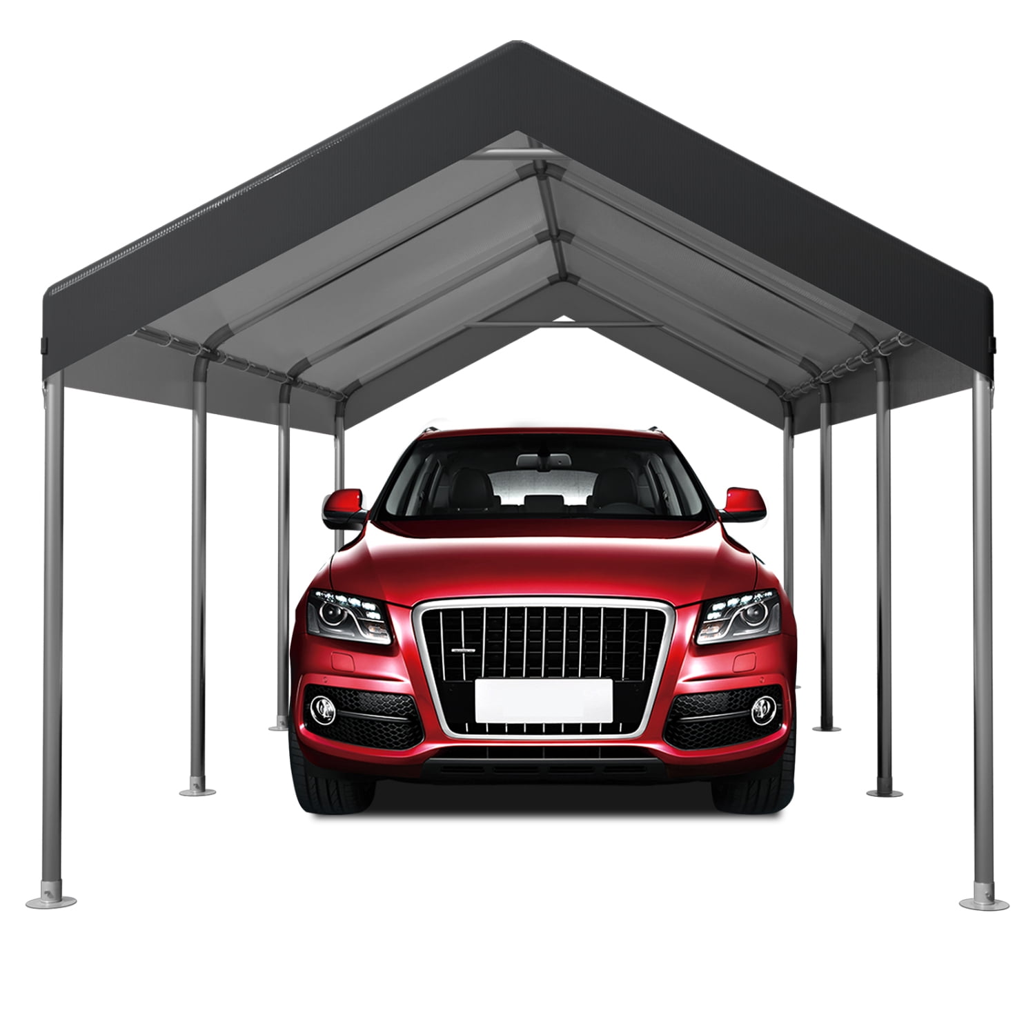 Yeshouse Outdoor Adjustable Carport, Heavy Duty Car Canopy, Garage Boat