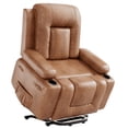 thumbnail image 1 of Yeshouse Oversized Power Lift Recliner Chair - Heat and Massage, Faux PU Leather Lift Recliner Chair for the Elderly, Designed for the Elderly and People with mobility impaired, 1 of 7