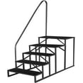 thumbnail image 1 of Yeshouse Portable 5-Step Ladder with Handrail, 660 lbs Capacity, RV Steps for Pool, Hot Tub, Porch, Camper, Mobile Home, 1 of 6
