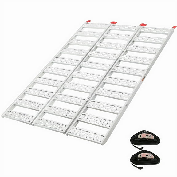 Yeshouse Ramps for Pickup Trucks,Aluminum Loading Ramps 1500lbs Capacity