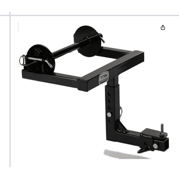 Yeshouse Wire Unroller with Bolts, Receiver Hitch Compatible and for Fencing