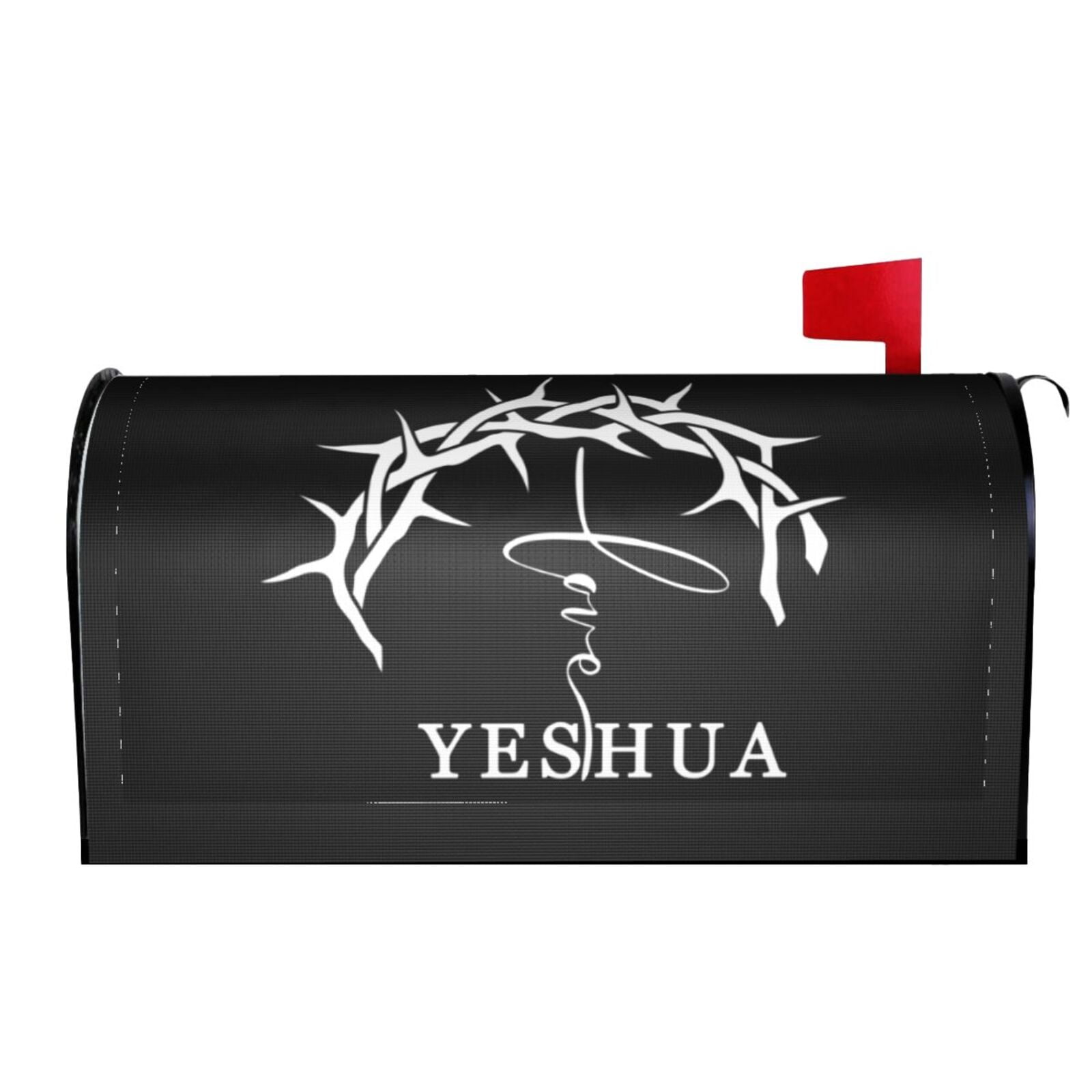 Yeshua Jesus Christian Mailbox Covers Letter Box Cover Garden