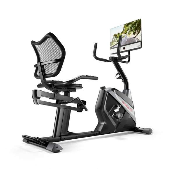 Yesoul Recumbment Bike J1M Plus(Bike witth Screen) exercise stationary bicycles workout bicycles for home gym leg exerciser while sit indoor cycle exercise bicycles
