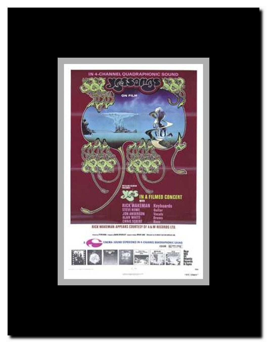 Yessongs Framed Movie Poster