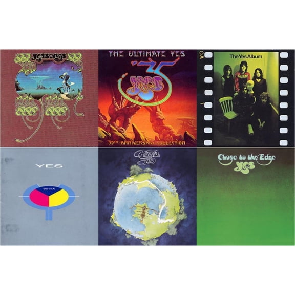 Yessongs & Ultimate Yes (35Th Anniversary) & Yes Album & 90125 & Fragile & Close To The Edge [CD Bundle]