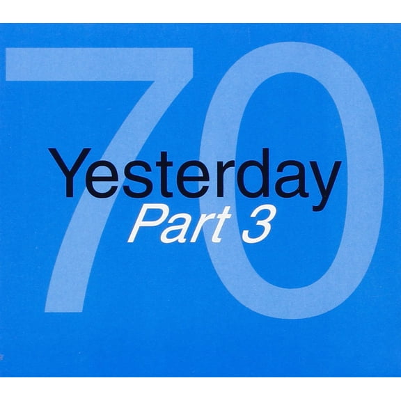 Vari-Yesterday '70 Yesterday 70 Part 3 (CD)