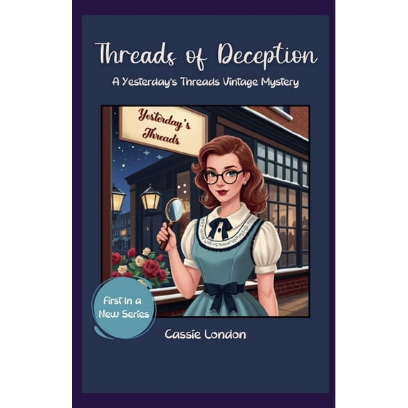 Yesterday's Threads Vintage Mysteri Threads of Deception, Book 1, (Paperback)