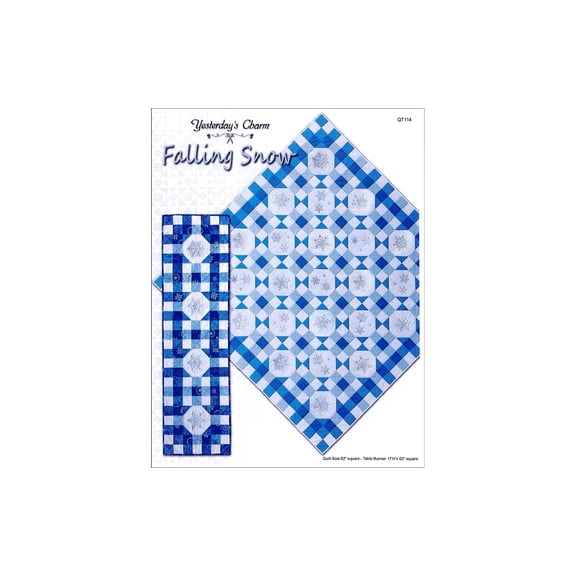 Yesterday's Charm Falling Snow Ptrn