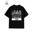 thumbnail image 1 of Yesterday's Me mens funny humor 180G 100% Cotton black husband vintage Unique Design Unisex Shirt Short Sleeve tshirts Original Unisex Shirt Short Sleeve tshirts Fashion Unisex Shirt Crewneck tshirts, 1 of 7