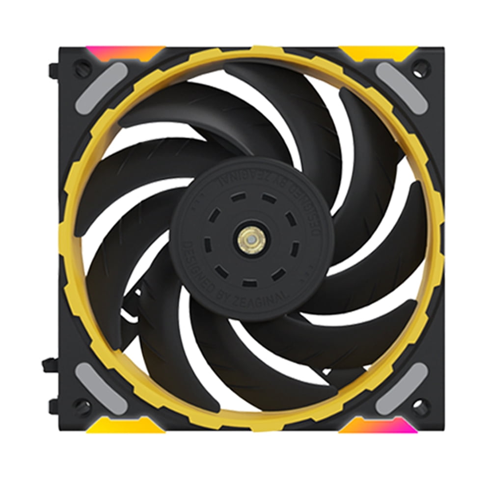 Computer Case Cooling Fan 120mm ARGB Computer CPU Cooler with 2200RPM ...