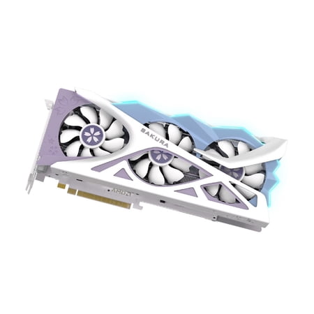 Yeston RX6800XT-16G D6 YB Gaming Graphics Card with 16G/256bit/GDDR6 Memory Dual Light Effect Mode DP*3+HD Output Ports
