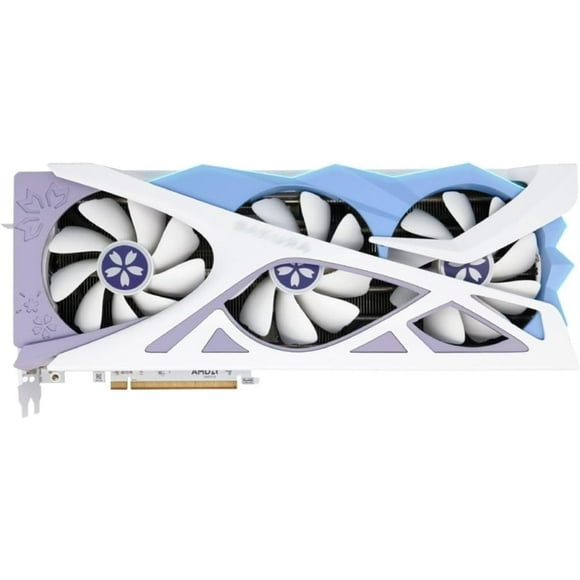 Yeston Radeon RX 7800 XT SAKURA 16GB GDDR6 Gaming Graphics Card, PCIe 4.0, RGB, Triple Fan