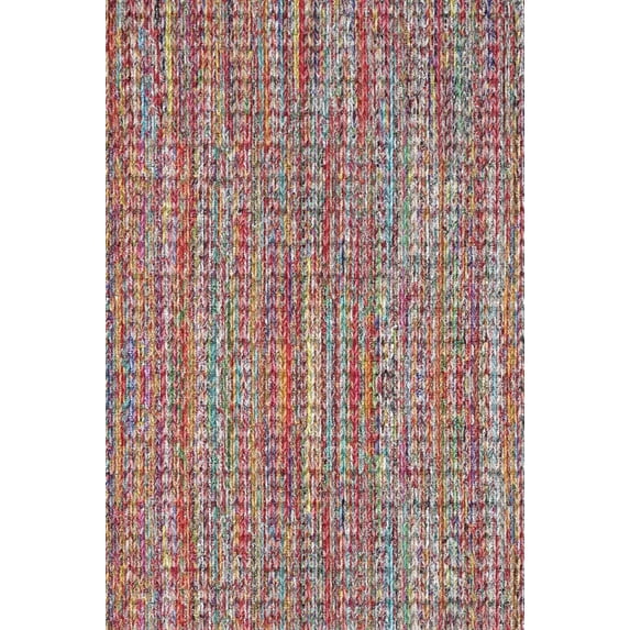 Yesurprise 1150Gsm 100% Polyester Area Rugs - 5x7ft Modern Herringbone Imitation Linen Carpet with 350Gsm Pearl Pile - Washed Back Folding Simulation Printed - Color tone