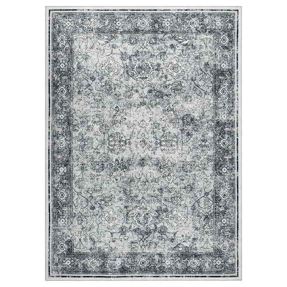 Yesurprise 2'x6' Heavy Plush Pearl Velvet Area Rugs - Soft, Washable, Foldable, Printed for Cozy Home Decor