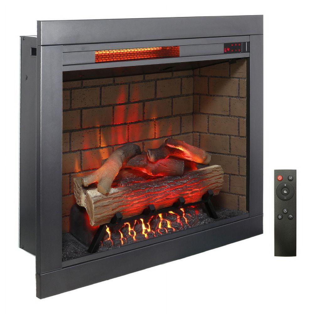 Yesurprise 28 Inch Electric Fireplace Insert, Recessed Mounted ...