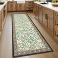 thumbnail image 1 of Yesurprise 2x6 Beige Washable Runner Area Rugs - Botanical Print, Non-Slip Indoor Area Rugs for Living Room, Entryway, Laundry Room, Bedroom, 1 of 8