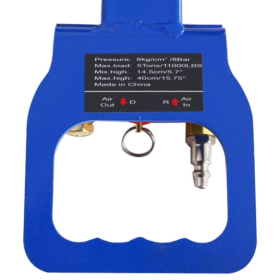 Yesurprise 5T Triple Bag Air Jack, Easy-Collapsing Terrain, Large Capacity 11000 Lbs, Lifting Range 5.7"-15.5", 3 Bag Pneumatic Jack for Cars, SUVs, and Off-road Vehicles