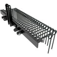thumbnail image 1 of Yesurprise 60 Inch Pine Straw Needle Rake 3 Point Landscape Rake Powder Coated Steel Spring Tow Behind Rake Tractor Rake Attachments for Leaves Straw Grass Attach to Cat 0 Cat 1, 1 of 6