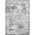thumbnail image 1 of Yesurprise 6x9ft Persian Romantic Time Gray Area Rugs - 1150Gsm 100% Polyester, 350Gsm Velvet, Pearl Velvet, Washed Back, Folding, Printed Carpet, 1 of 8