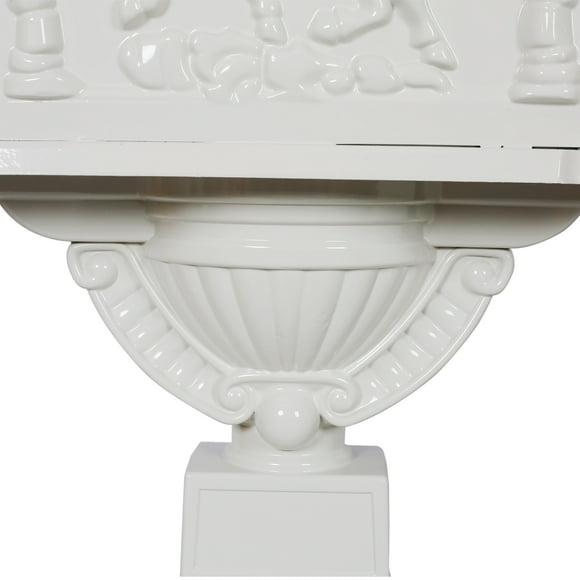 Yesurprise Cast Aluminum Mailbox with Post Manager Rustproof Locking Security Mailboxes with Keys Large Security Postal Mailbox&nbsp;Outside Weatherproof&nbsp;Post-Mount Mail Box