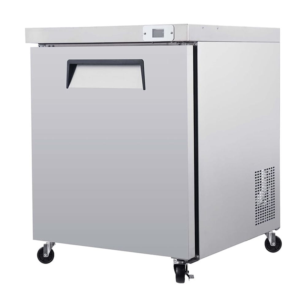 Yesurprise Commercial Refrigerators, Undercounter Refrigerators with Self-Closing Door, Frosting Water Evaporation System, Automatic Defrosting Function Commercial Fridge