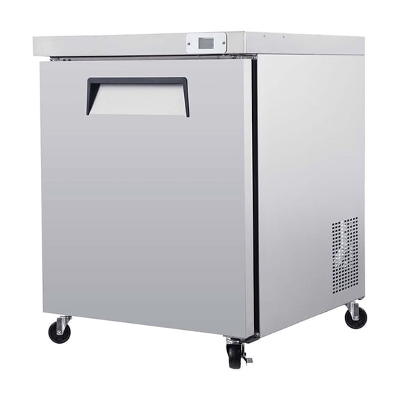 Yesurprise Commercial Refrigerators, Undercounter Refrigerators with Self-Closing Door, Frosting Water Evaporation System, Automatic Defrosting Function Commercial Fridge