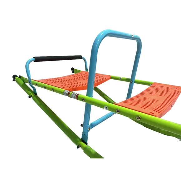 Yesurprise Kids Seesaw Teeter Totter, Metal Rocking Seesaw Indoor Outdoor Playground Equipment for Home Backyard, Birthday Gifts for Boys Girls Aged 3+