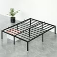 thumbnail image 1 of Yesurprise Metal Twin Platform Bed Frame, 14 inch Modern Industrial Bed Frame with Steel Slat Support, 1 of 8