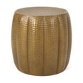 thumbnail image 1 of Yesurprise Modern Accent Side Table, Multi-function End Table, Home Furniture, Unique Metal Drum Shaped Coffee Table for Living Room, Bedroom, Office, 1 of 7