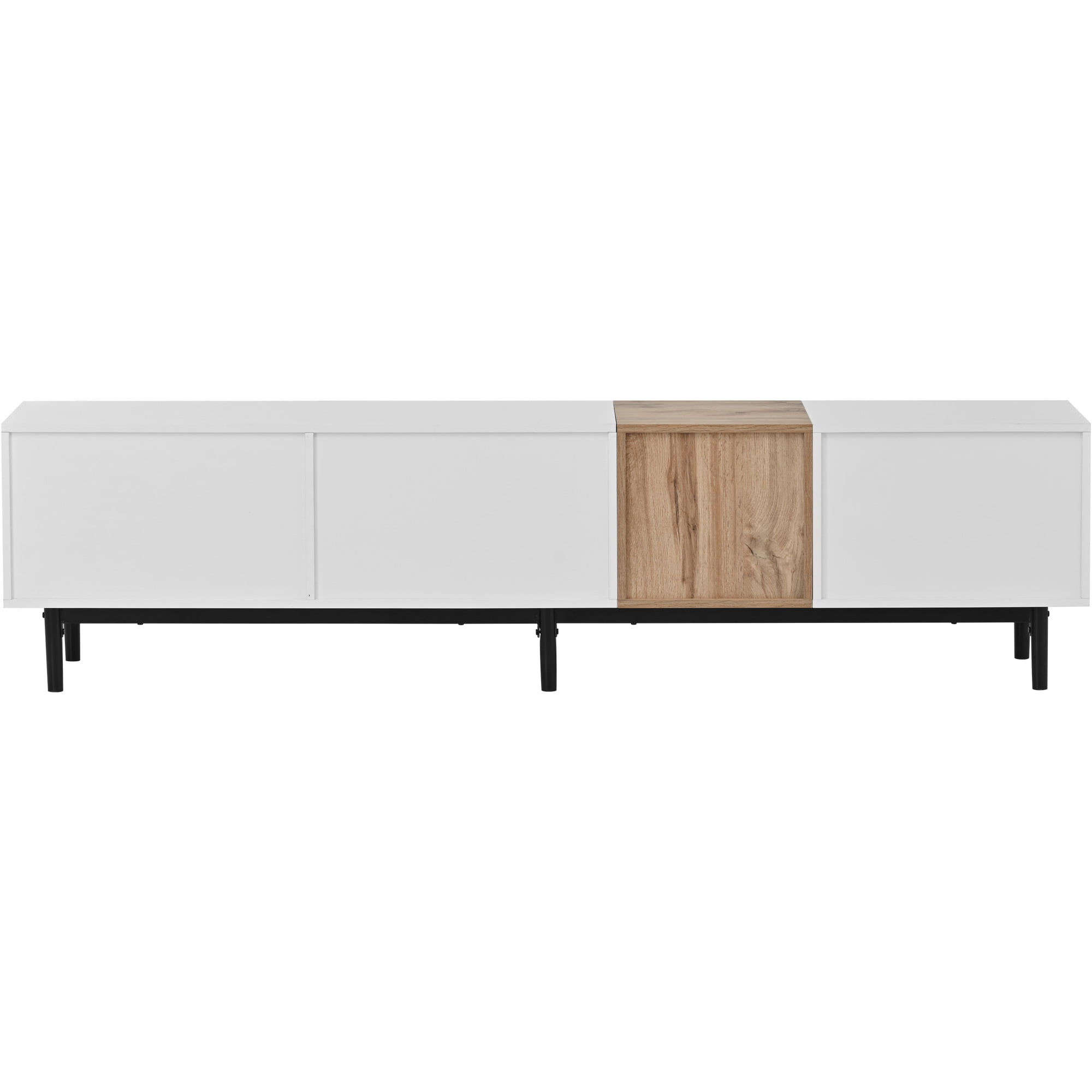 Yesurprise Modern TV Stand for TV Up to 80" Media Console Entertainment ...
