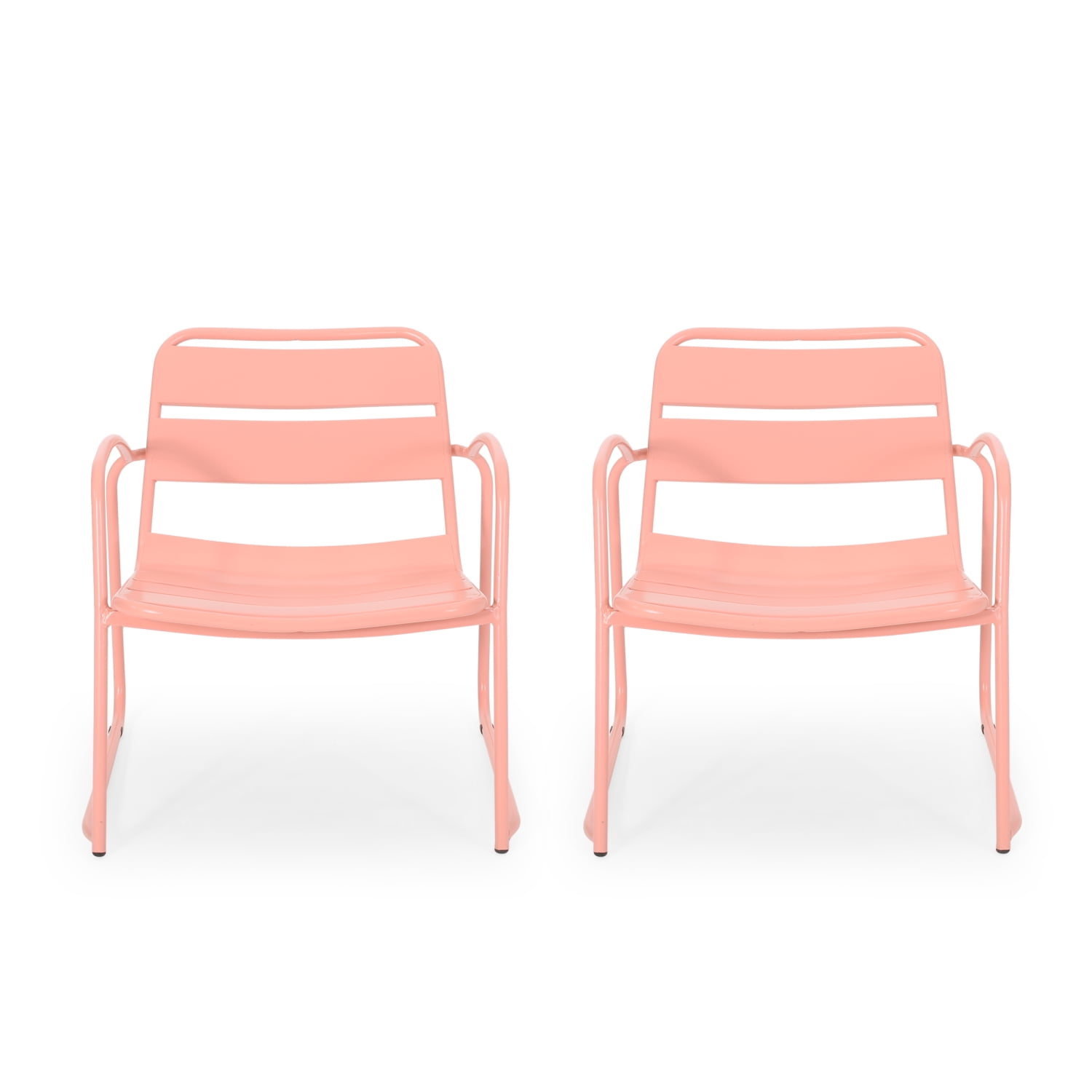 Yesurprise Patio Dining Chairs Set of 2, Outdoor Bistro Chairs with ...